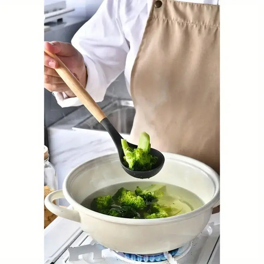Bucket Silicone Kitchenware Sets - 19 Piece, Food Grade Silicone Cooking Utensils, 6 color options