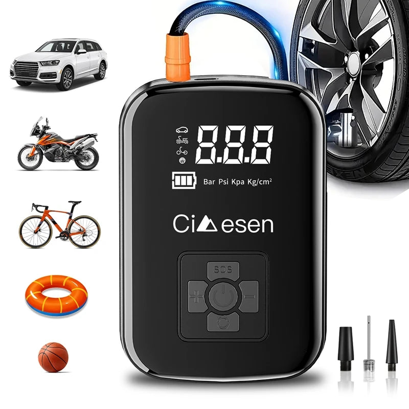 Wireless Air Pump 150PSI Portable Fast Inflation