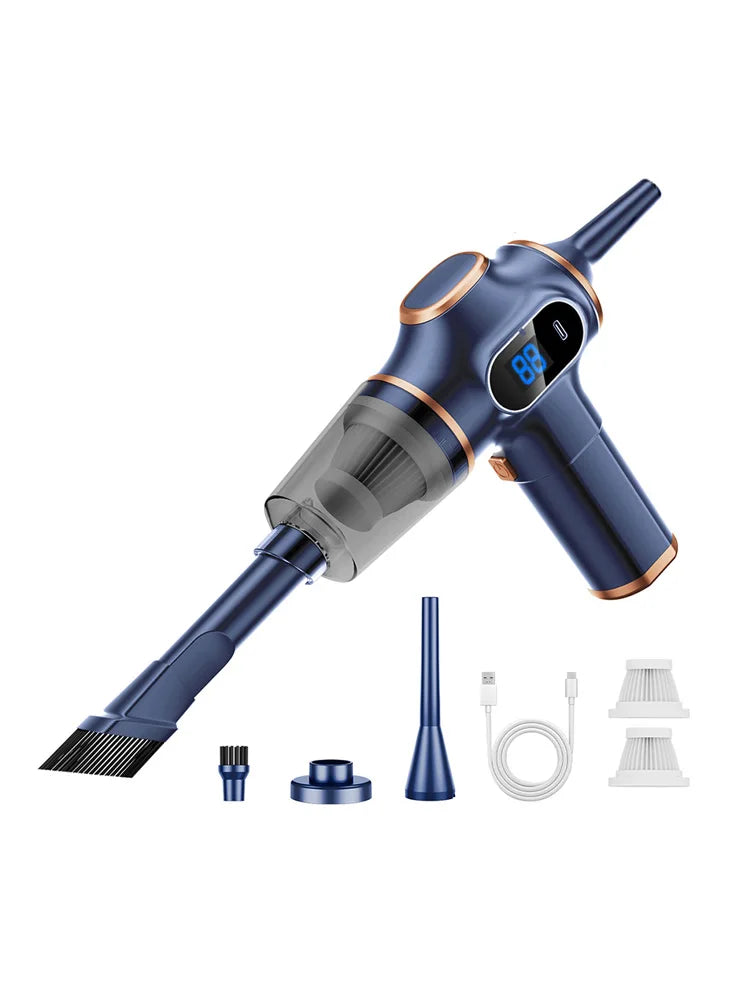 Wireless Vacuum Cleaner: High Power Portable Wireless 148000Pa USB Handheld Cleaning Machine