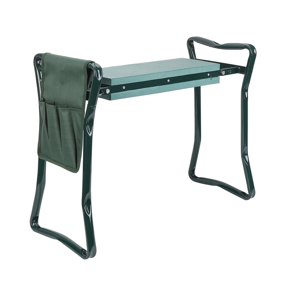 Heavy Duty Upgraded Garden Kneeler: Thickened Seat Padded 150KG Load,, Folding, Portable