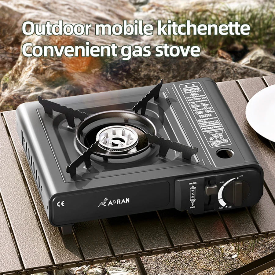 Card Stove, Outdoor Portable Card Stove, Gas, Suitable For Camping, Picnicking, Household Use