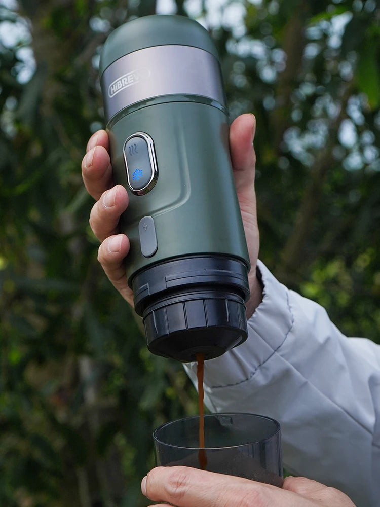HiBREW Wireless Electric Portable Espresso Coffee Machine: Dolce Gusto Cup Compatible