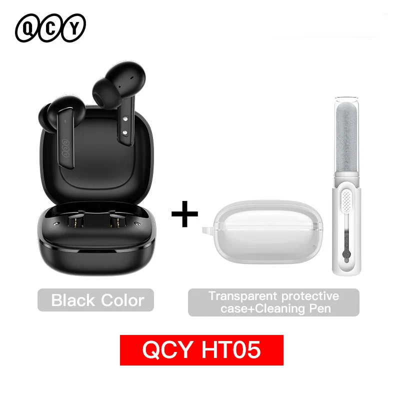 40dB Noise Cancelling Bluetooth 5.2 Headphone, 6 Mic, ENC HD TWS, Transparency Mode