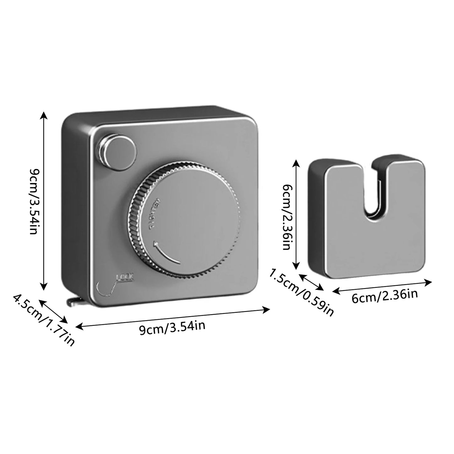 Invisible Clothesline: Retractable Stainless Steel Pull-out Cable