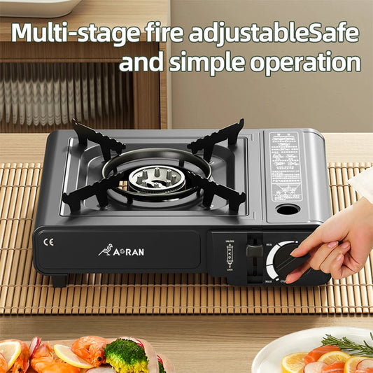 Card Stove, Outdoor Portable Card Stove, Gas, Suitable For Camping, Picnicking, Household Use