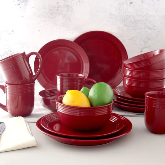 Beautiful 16-piece Tableware set, available in multiple colors