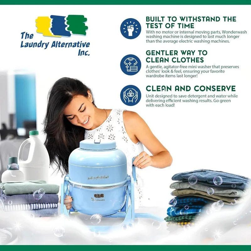 Portable  Mini Washing Machine for Apartment, Dorm, Camping