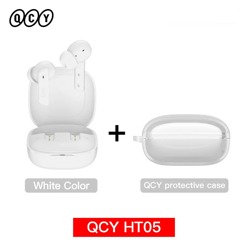 40dB Noise Cancelling Bluetooth 5.2 Headphone, 6 Mic, ENC HD TWS, Transparency Mode
