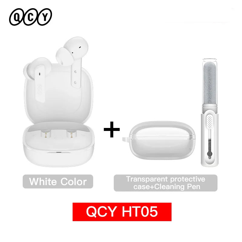 40dB Noise Cancelling Bluetooth 5.2 Headphone, 6 Mic, ENC HD TWS, Transparency Mode