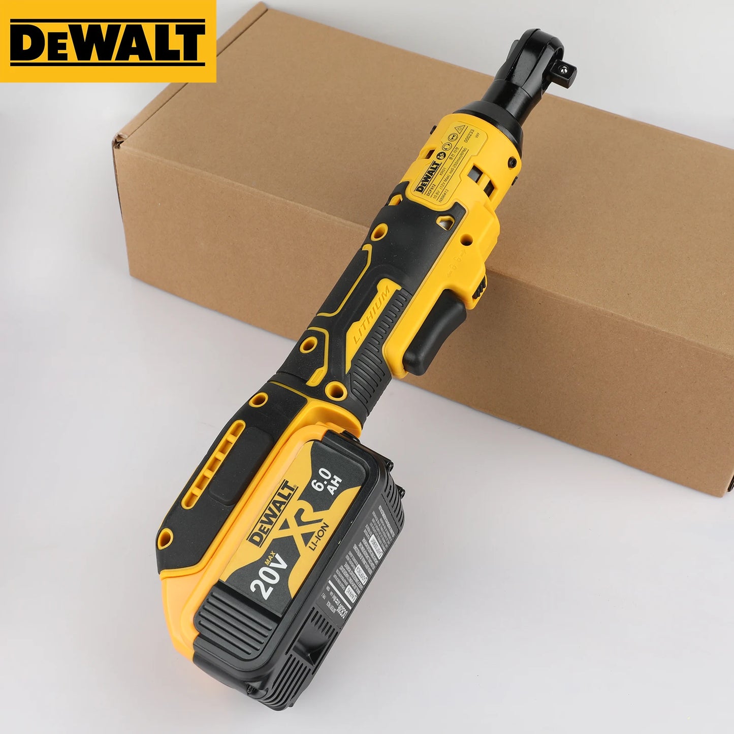 Dewalt 20V Brushless Motor Right Angle Wrench. High Torque 2500RPM Compact Ratchet air
