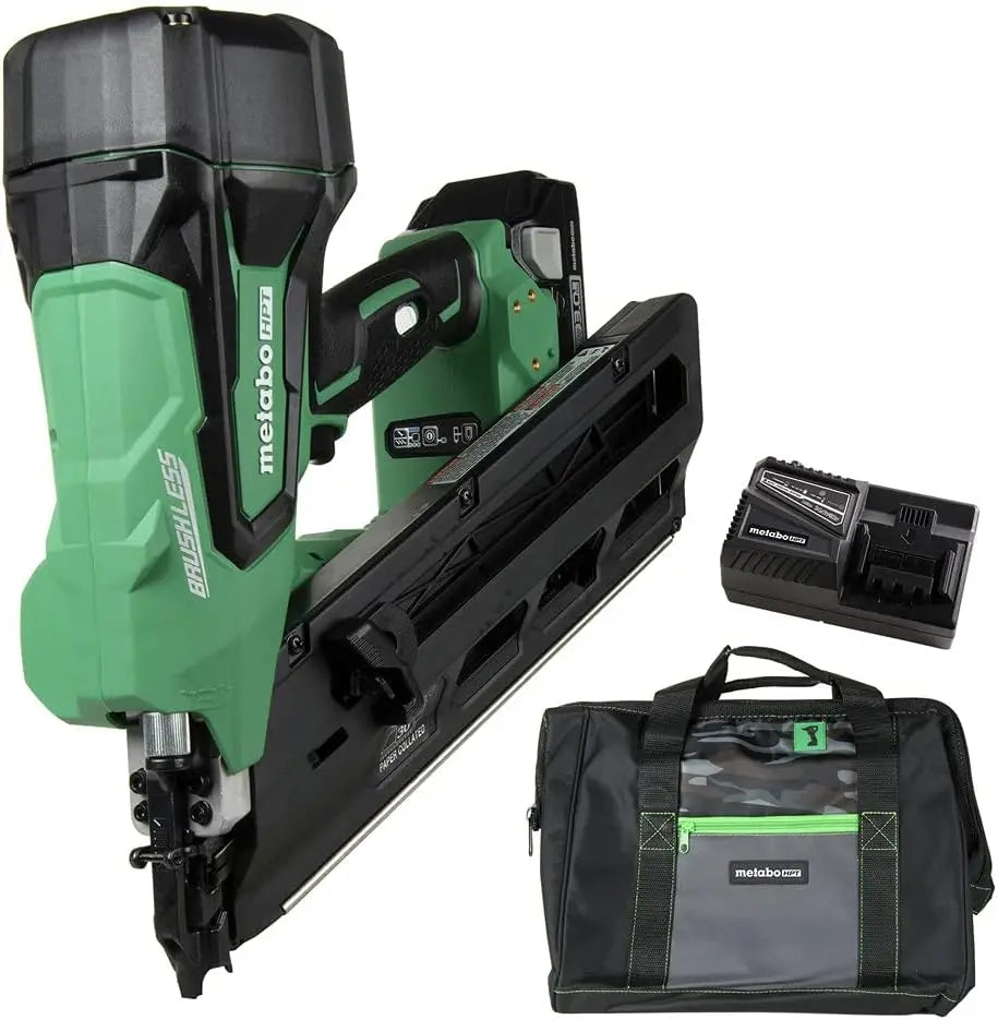 Cordless 18V Framing Nailer: Kit Accepts 2-Inch to 3-1/2-Inch Clipped