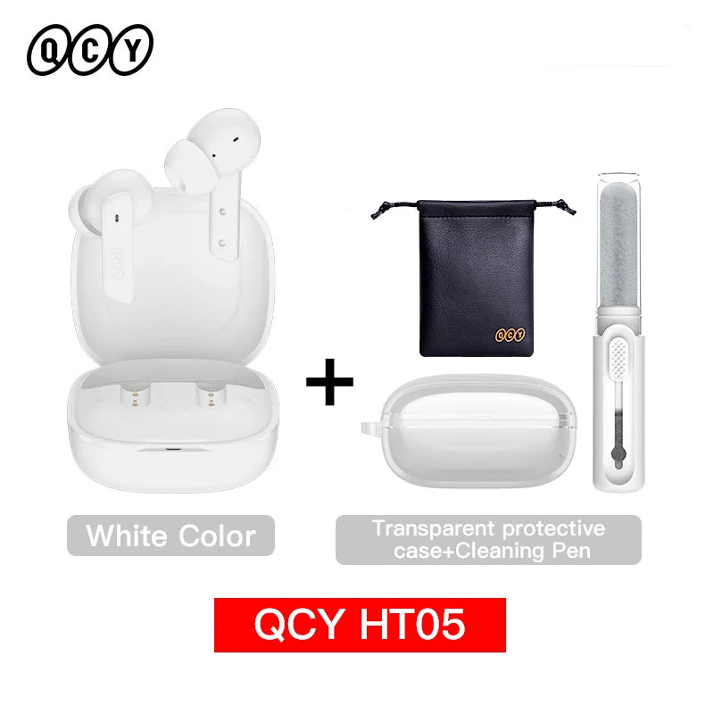 40dB Noise Cancelling Bluetooth 5.2 Headphone, 6 Mic, ENC HD TWS, Transparency Mode