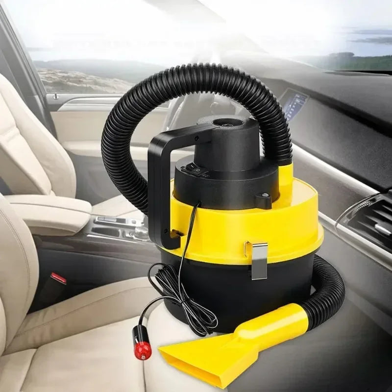 12V High Power Car Vacuum Cleaner: Wet and Dry, Cigarette Lighter Plug