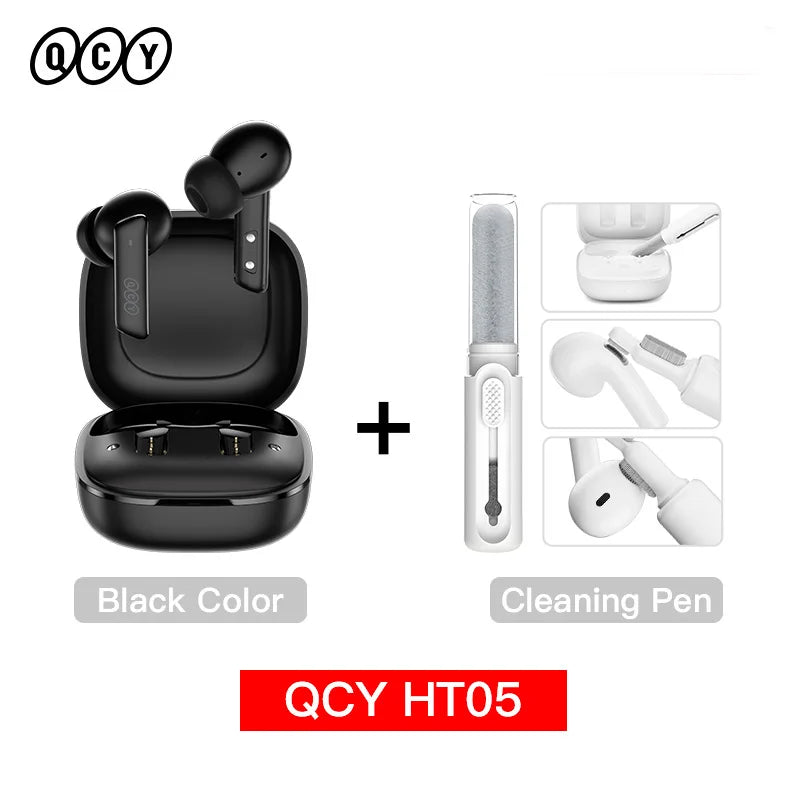 40dB Noise Cancelling Bluetooth 5.2 Headphone, 6 Mic, ENC HD TWS, Transparency Mode