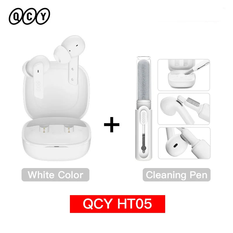 40dB Noise Cancelling Bluetooth 5.2 Headphone, 6 Mic, ENC HD TWS, Transparency Mode