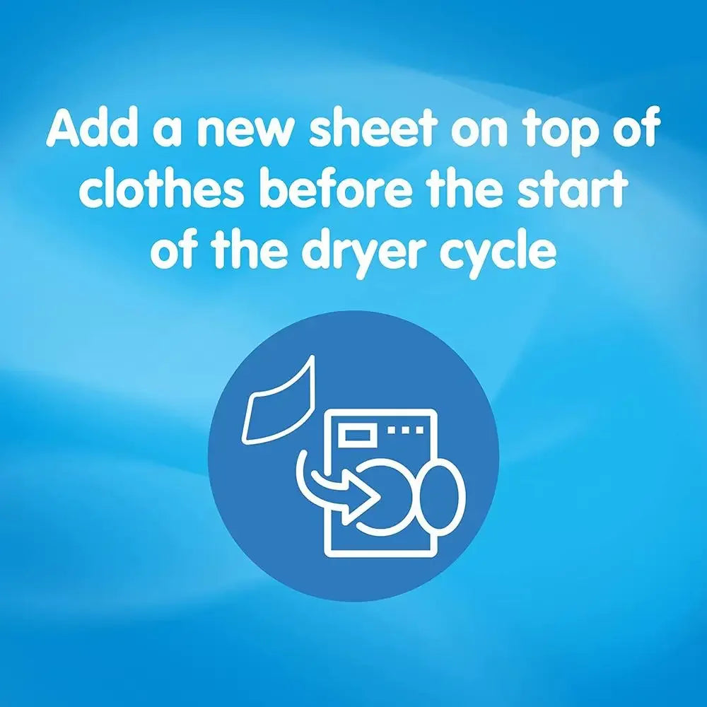 Snuggle Blue Sparkle Fabric Softener Dryer Sheets 200 Count