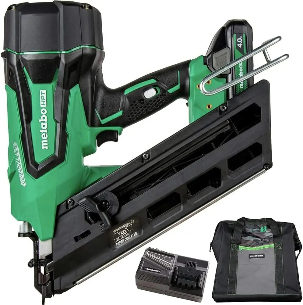 Cordless 18V Framing Nailer: Kit Accepts 2-Inch to 3-1/2-Inch Clipped